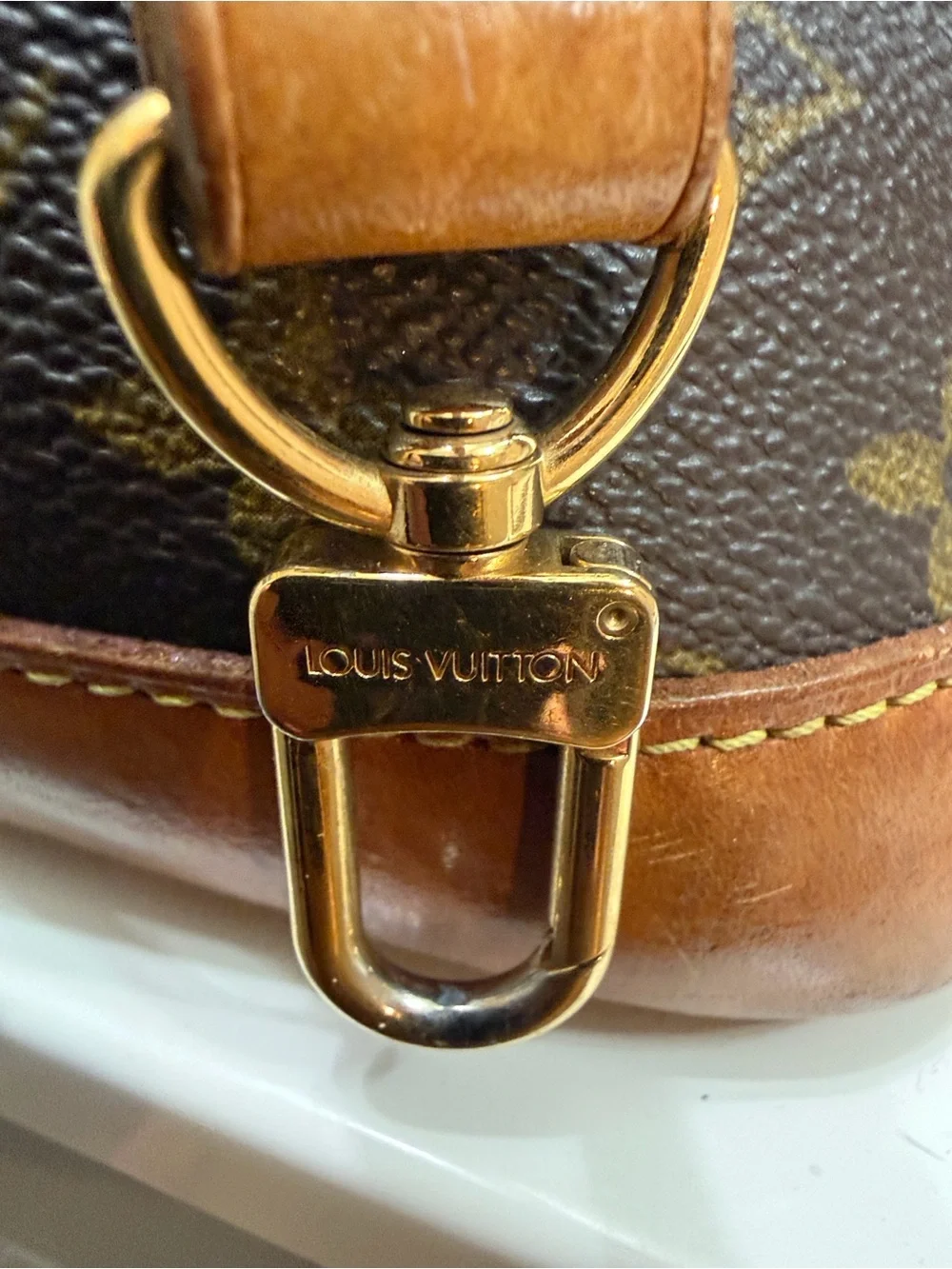 Authentic Louis Vuitton Alma PM TH1927 Original Owner w/ Strap & Wallet - Picture 8 of 16